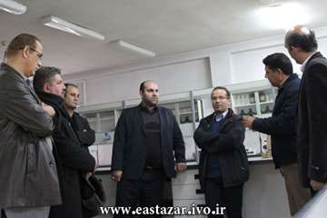 گزارش تصویری بازدید دکتر امیر حسین بهداد مدیر کل دامپزشکی آذربایجان شرقی و هیئت همراه از امکانات و آ