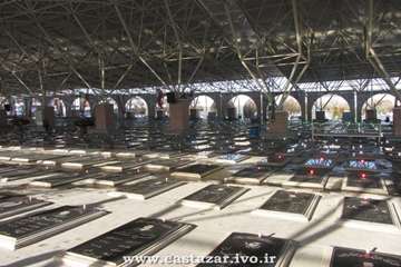 گزارش تصویری حضورمدیرکل و کارکنان دامپزشکی استان در مزارشهدا به مناسبت دهه فجر