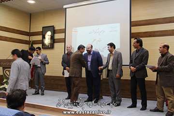 گزارش تصویری اهدا لوح تبریک به اساتید دامپزشکی دانشگاه های استان