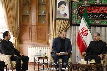 گزارش تصویری دیدار مدیر کل دامپزشکی استان با استاندار آذربایجان شرقی
