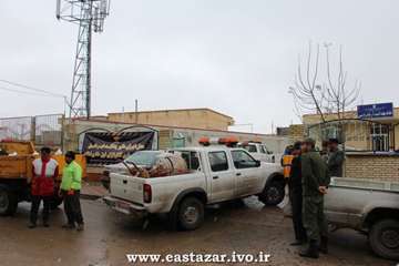 گزارش تصویری مانور پدافند غیر عامل برای مقابله با بیماری آنفلوانزای فوق حاد پرندگان