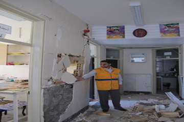 شبكه دامپزشكي شهرستان ورزقان پس از زلزله