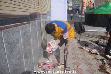 گزارش تصویری عملکرد اداره دامپزشکی هریس در ایام عاشورا و تاسوعای حسینی