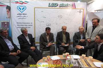 اداره کل دامپزشکی استان آذربایجانشرقی در دوازدهمین نمایشگاه صنعت دام و طیور تبریز