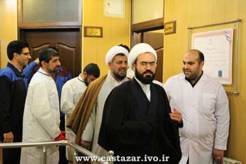 گزارش تصویری بازدید حضرت حجت الاسلام و المسلمین حاج آقا کلانتری؛مسئول حوزه نمایندگی ولی فقیه سازمان 