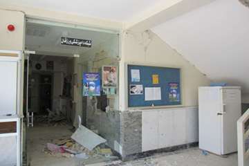 شبكه دامپزشكي شهرستان ورزقان پس از زلزله