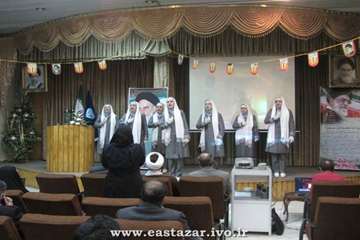 گزارش تصویری مراسم گرامیداشت دهه فجر سال93 در اداره کل دامپزشکی استان