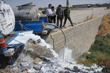 عملكرد شبكه دامپزشكي شهرستان ملكان به روايت تصوير