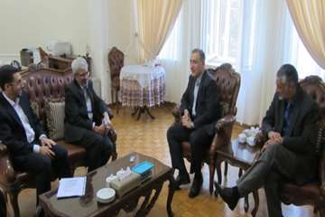 ديدار رئيس سازمان دامپزشكي كشور با استاندار آذربايجان شرقي