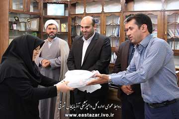 گزارش تصویری تجلیل از بانوان محجبه اداره کل دامپزشکی استان آذربایجان شرقی