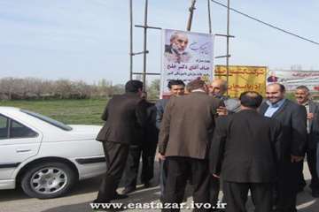 گزارش تصویری بازدید ریاست محترم سازمان دامپزشکی کشور ازمجتمع کشت وصنعت خاوران