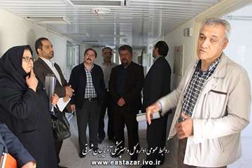 گزارش تصویری بازدید دکتر حقیقی از ساختمان آزمایشگاه های اداره کل دامپزشکی استان