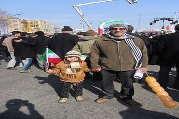 حضور اداره كل دامپزشكي استان در راهپيمايي 22بهمن92