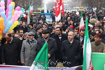 گزارش تصویری راهپیمای 22 بهمن سال 95