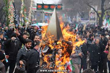 گزارش تصویری راهپیمای 22 بهمن سال 95