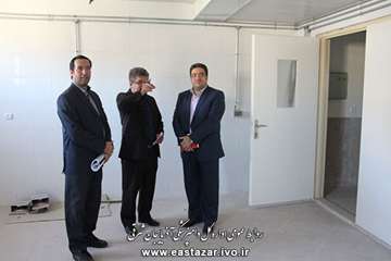 گزارش تصویری بازدید دکتر حقیقی از ساختمان آزمایشگاه های اداره کل دامپزشکی استان