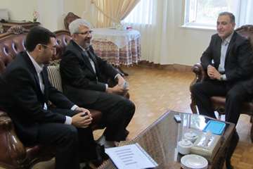 ديدار رئيس سازمان دامپزشكي كشور با استاندار آذربايجان شرقي