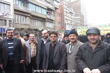 حضور پرشور همکاران دامپزشکی آذربایجان شرقی در راهپیمایی 22 بهمن