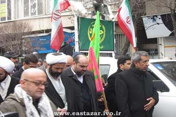 حضور پرشور همکاران دامپزشکی آذربایجان شرقی در راهپیمایی 22 بهمن