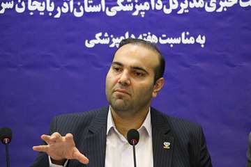 نشست خبری مدیرکل دامپزشکی استان به مناسبت هفته دامپزشکی