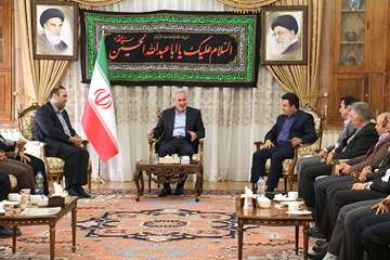 دیدار مدیر کل و مسئولین اداره کل دامپزشکی استان با استاندار آذربایجان شرقی
