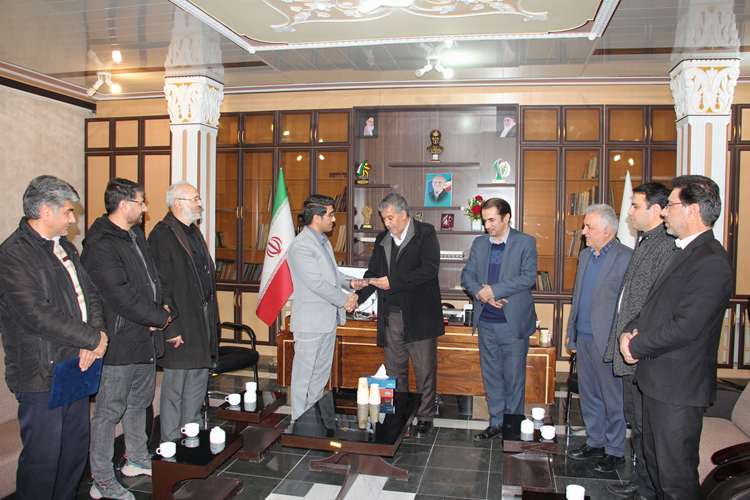 انتصاب سرپرست جدید در اداره دامپزشکی شهرستان ملکان